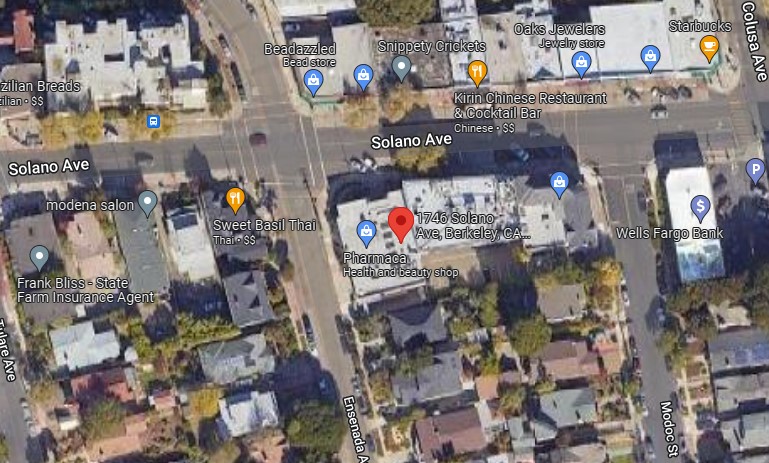 1746 Solano Ave,Berkeley,CA,94707,US Berkeley,CA